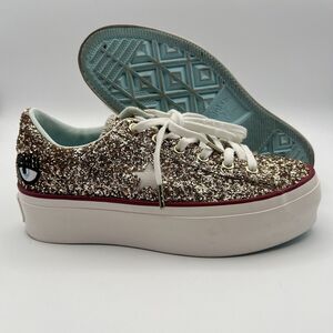Converse X Chiara Ferragni One Star Platform OX Shoes Size 5‎ - 562026C - RARE